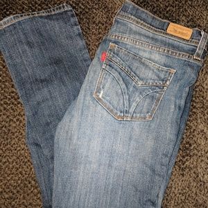Levi's blue jeans